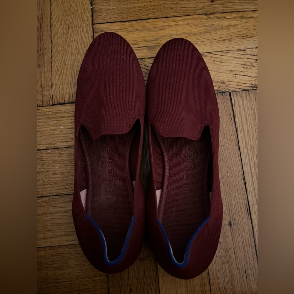 Maroon Rothy's Loafers